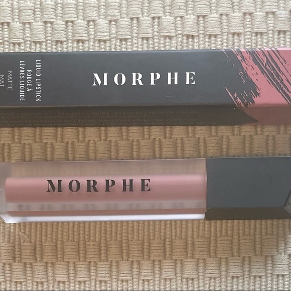 NWB MORPHE VELVETY MATTE LIQUID LIPSTICK NUDE ROSE COLOUR “VANITY” - Picture 6 of 7